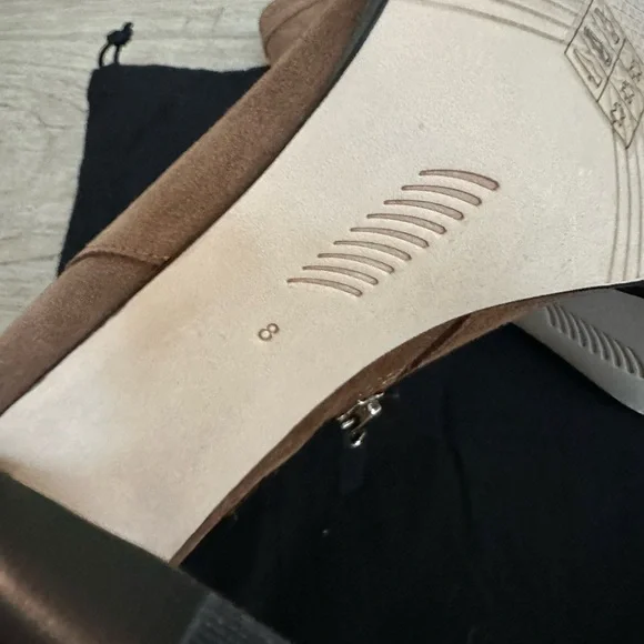 NWT PAIGE Lacey Western Suede Boots Shoes $358